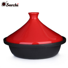 High Quality cast iron tajine with ceramic lid